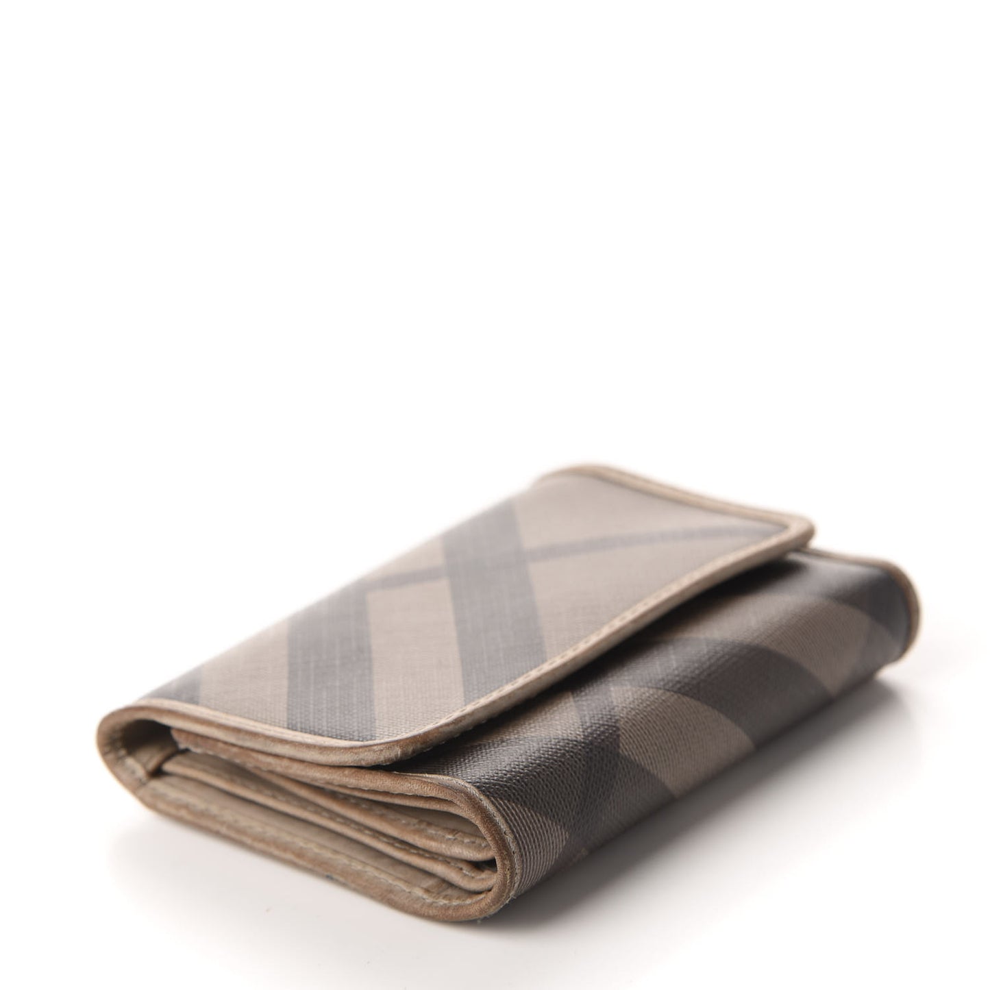Smoked Check Medium Bellfield ID Wallet Trench