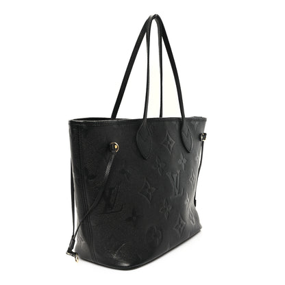 Louis Vuitton Empreinte Monogram Giant Neverfull MM Black 3 of 11