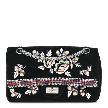 Chanel Velvet Embroidered 2.55 Reissue 225 Flap Multicolor 1 of 11