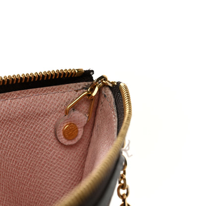 Louis Vuitton Damier Ebene Recto Verso Card Holder Rose Ballerine 7 of 12