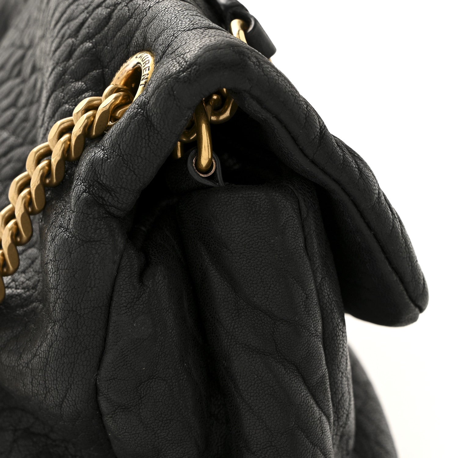 Saint Laurent Grained Lambskin Medium Calypso Black 13 of 13