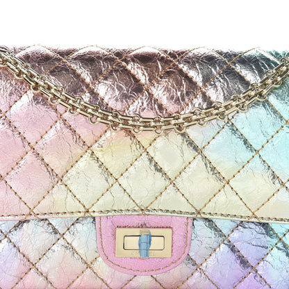 Chanel Metallic Goatskin Quilted 2.55 Reissue 225 Flap Multicolor 10 of 10