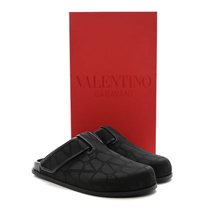 Valentino Garavani Jacquard Iconographe Vlogo Mules 41 Black 10 of 10
