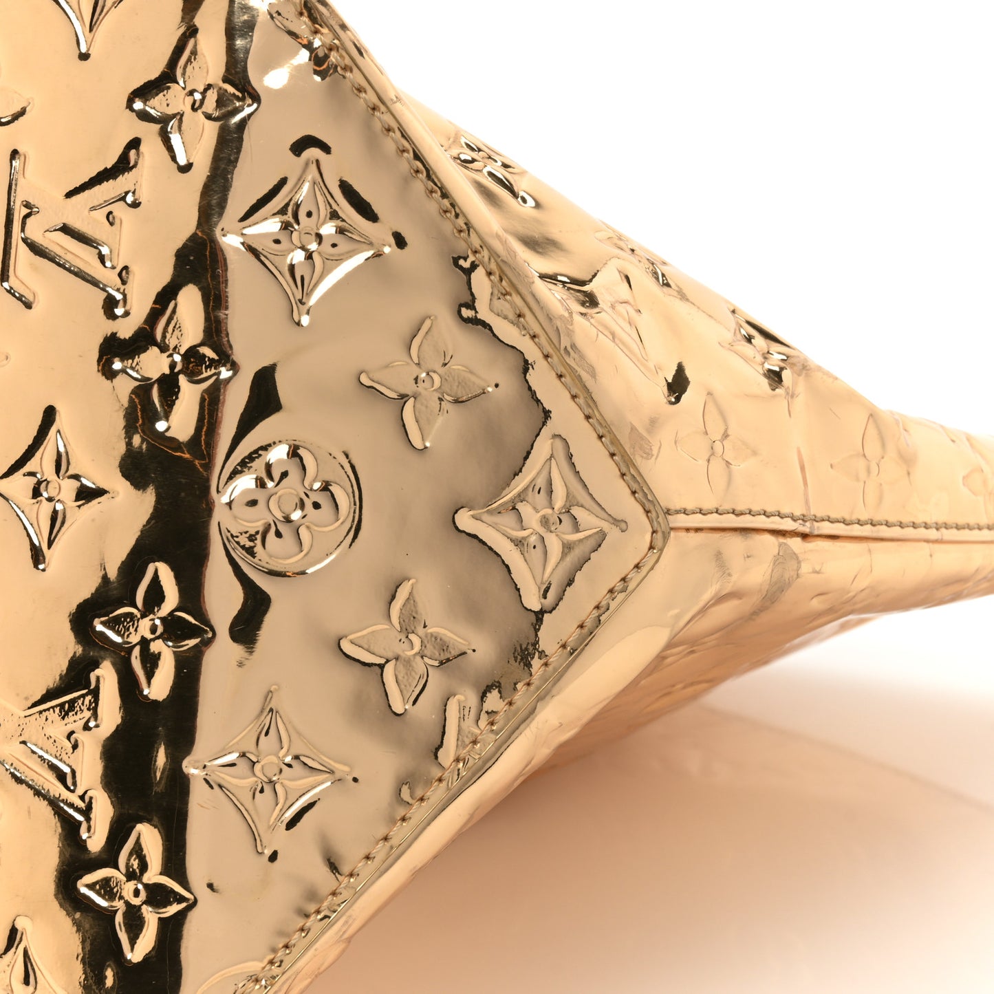 Monogram Miroir Bellevue GM Gold