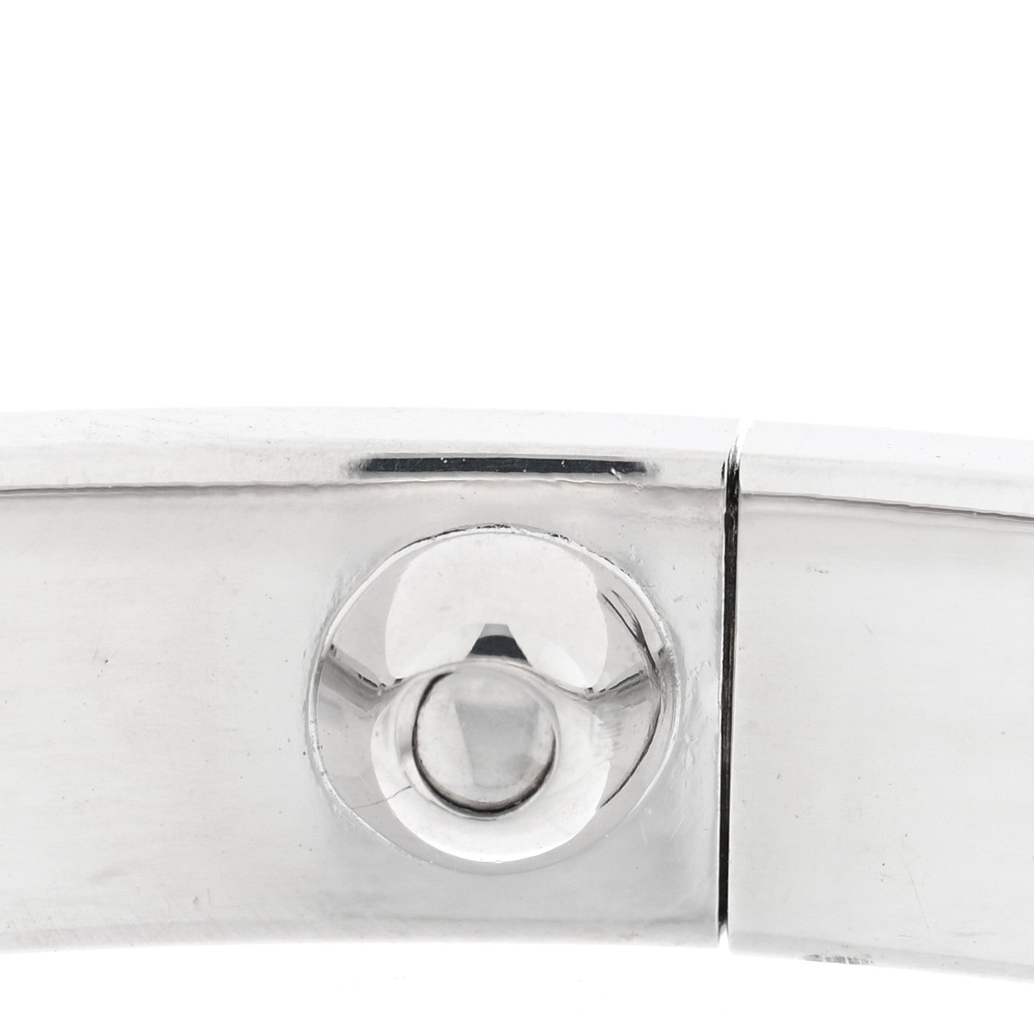 Cartier 18K White Gold LOVE Bracelet 18 5 of 5