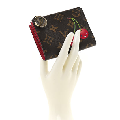 Louis Vuitton LV X TM Monogram Cerises Lisa Wallet 2 of 8