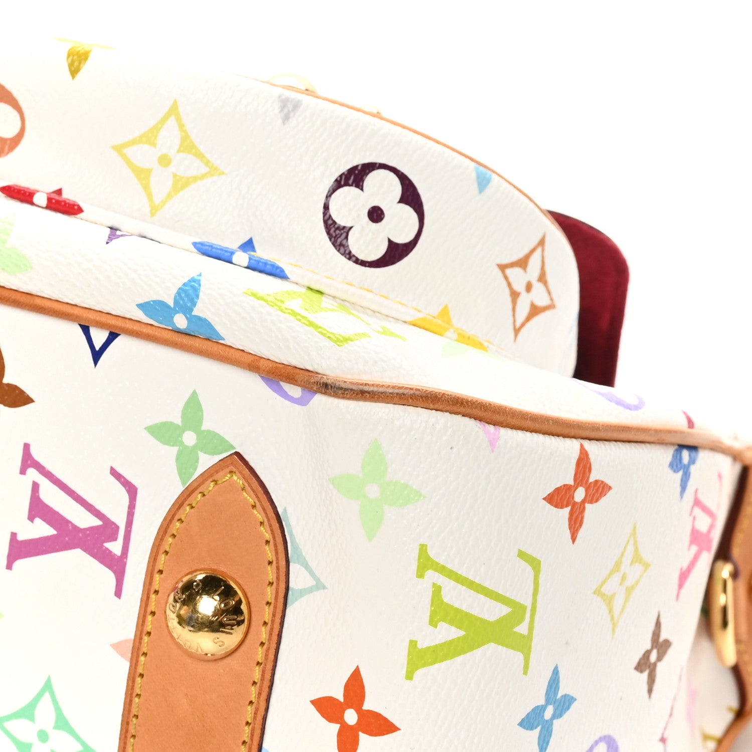 Louis Vuitton Monogram Multicolor Rita White 10 of 10