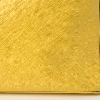 Prada Saffiano Lux Medium Tote Girasole 15 of 15