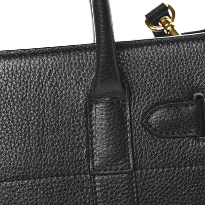 Mulberry Classic Grain Small Bayswater Zip Tote Black 12 of 13