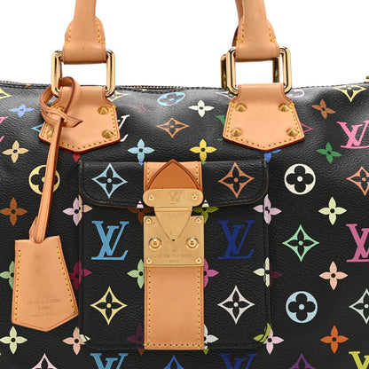 Louis Vuitton Monogram Multicolor Speedy 30 Black 8 of 10