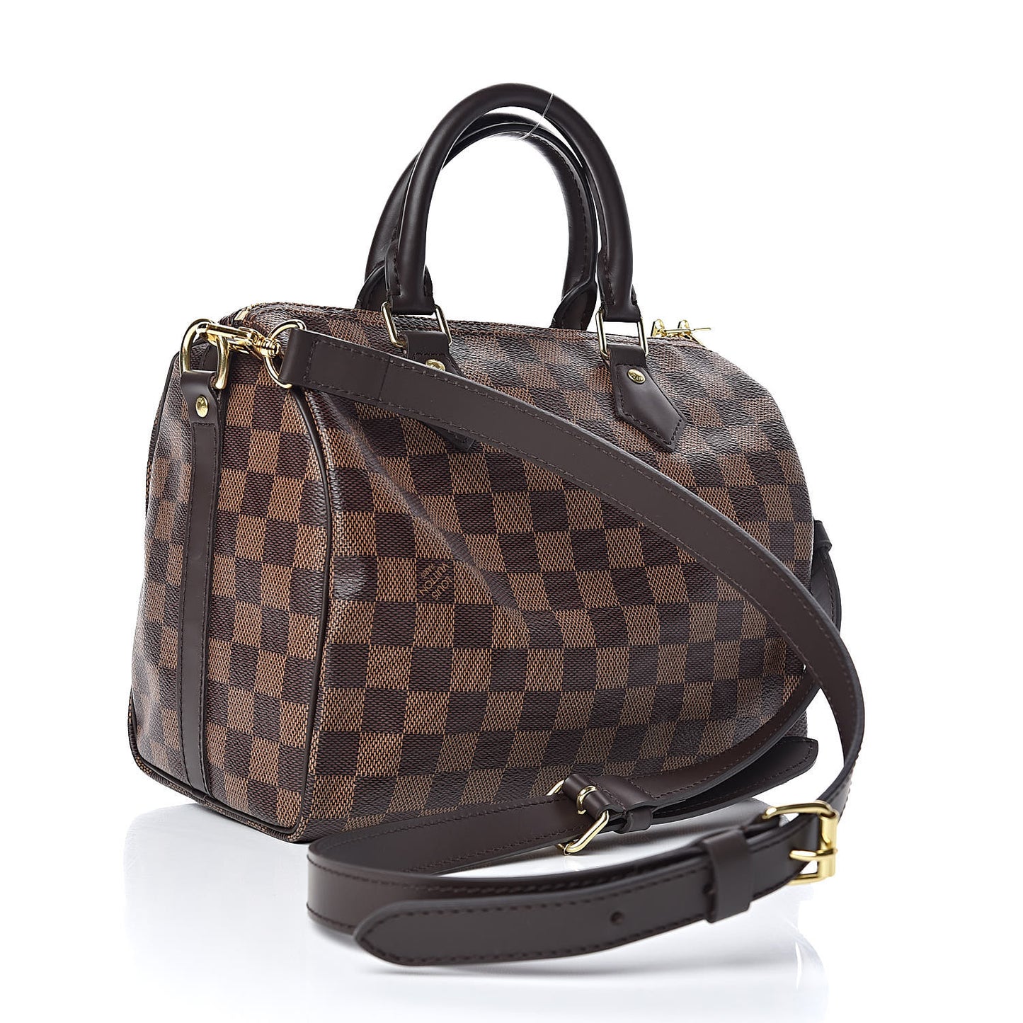 Damier Ebene Speedy Bandouliere 25