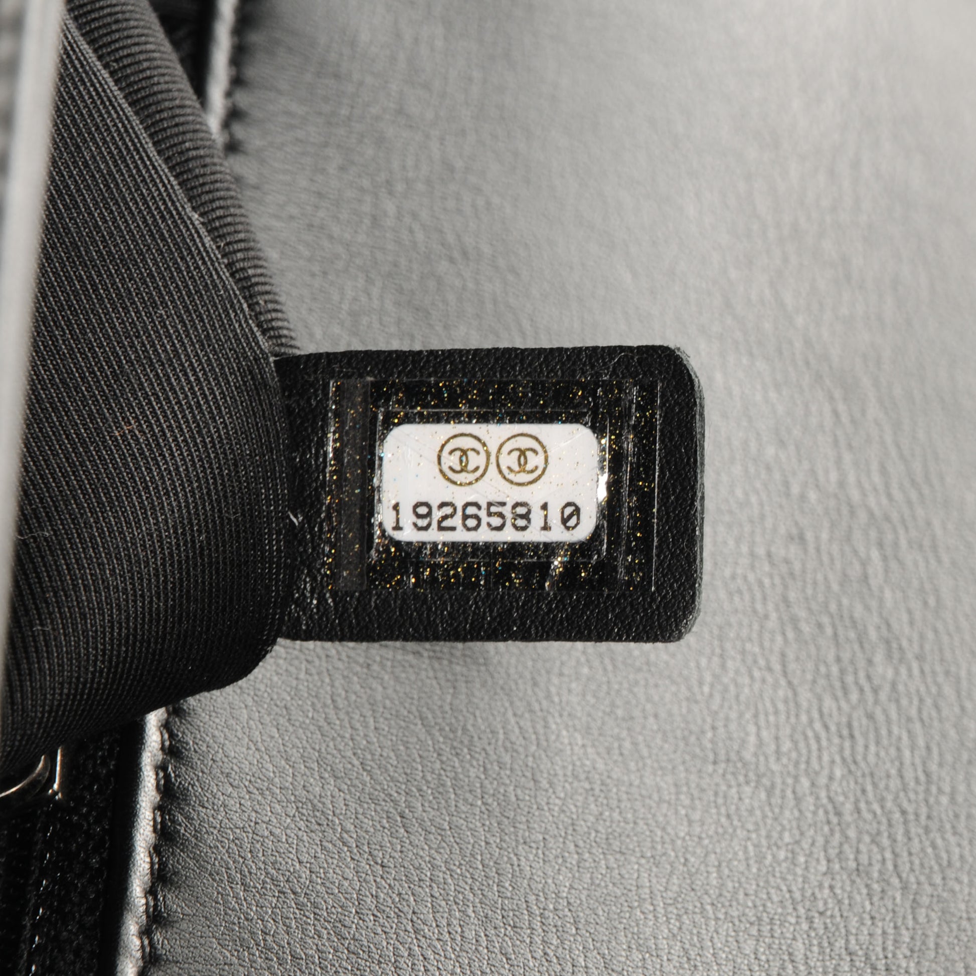 Chanel Lambskin Quilted Large Boy Flap Black 8 of 9