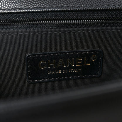 Chanel Caviar Quilted New Medium Boy Flap Black 5 of 10
