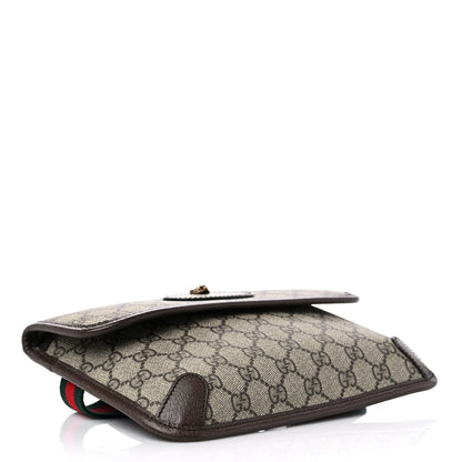 Gucci GG Supreme Monogram Neo Vintage Web Belt Bag Brown 4 of 10