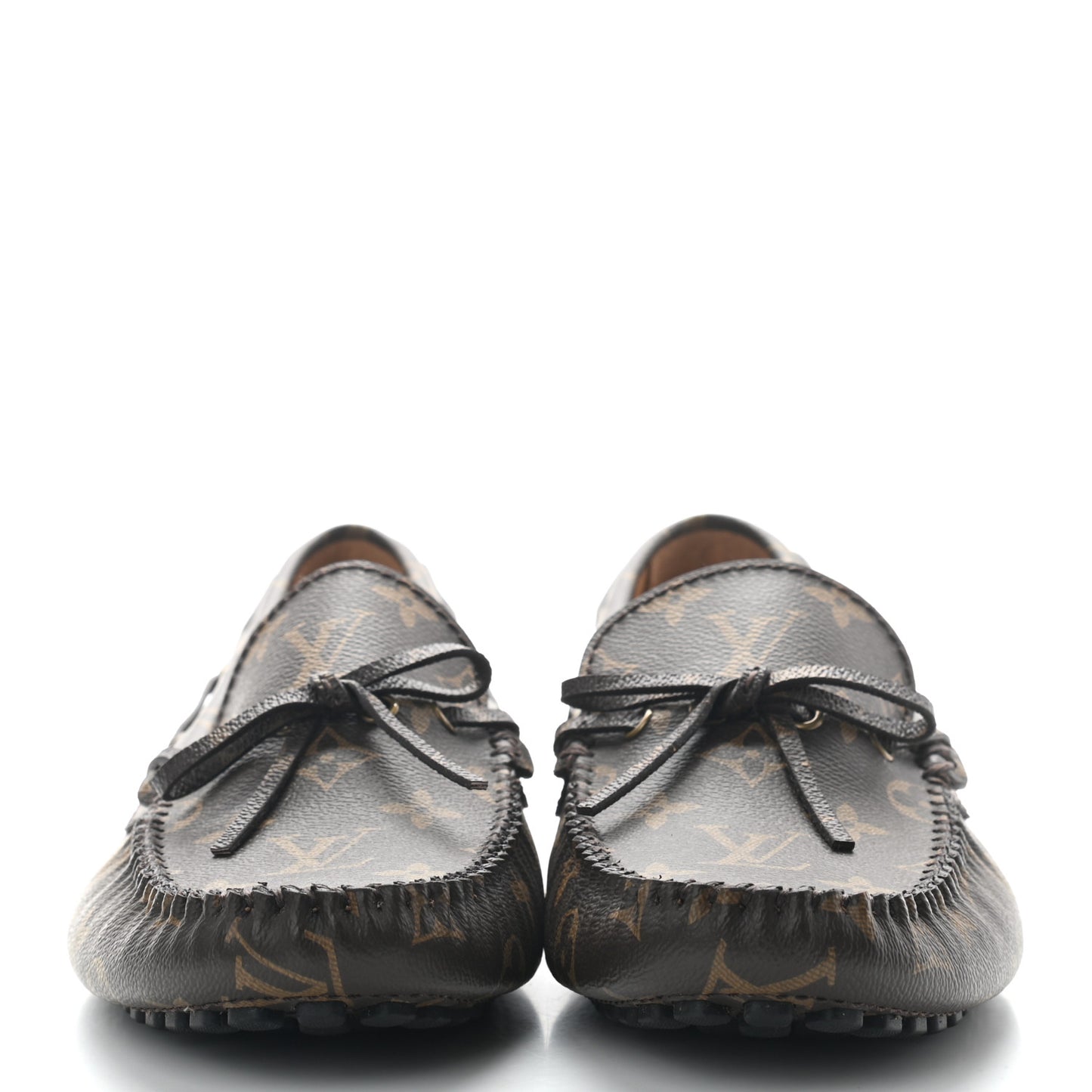 Monogram Mens Arizona Car Shoe Moccasin Loafers 8