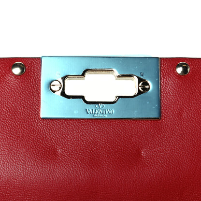 Valentino Garavani Lambskin Medium Rockstud Spike Shoulder Bag Rainbow 7 of 8