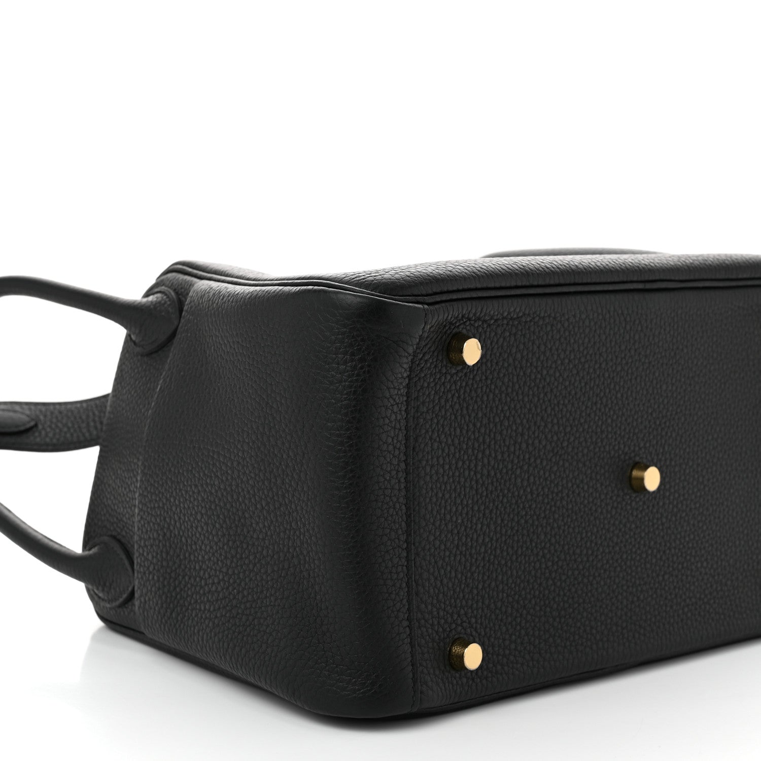 Hermes Taurillon Clemence Lindy 30 Black 9 of 11