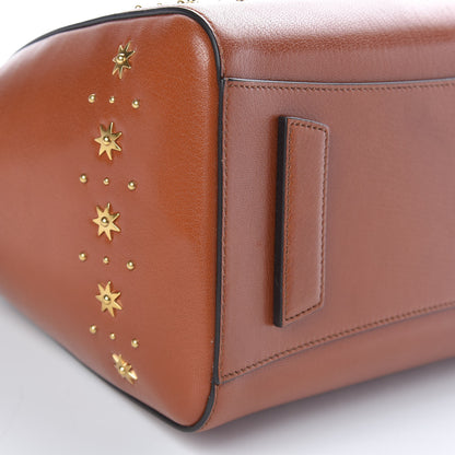 Givenchy Sugar Goatskin Studded Midnight Stars Small Antigona Chestnut 9 of 13