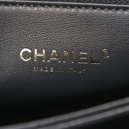 Chanel Lambskin Quilted Small Trendy CC Dual Handle Flap Bag Dark Grey 7 of 11