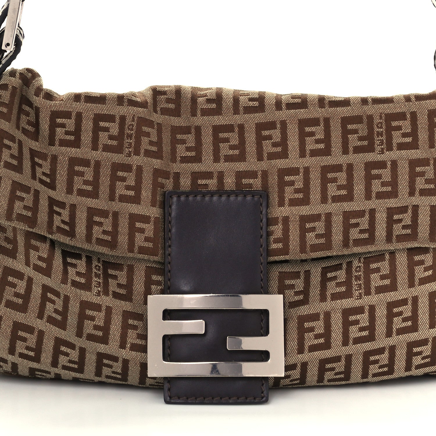 Fendi Zucchino Baguette Tobacco 9 of 9
