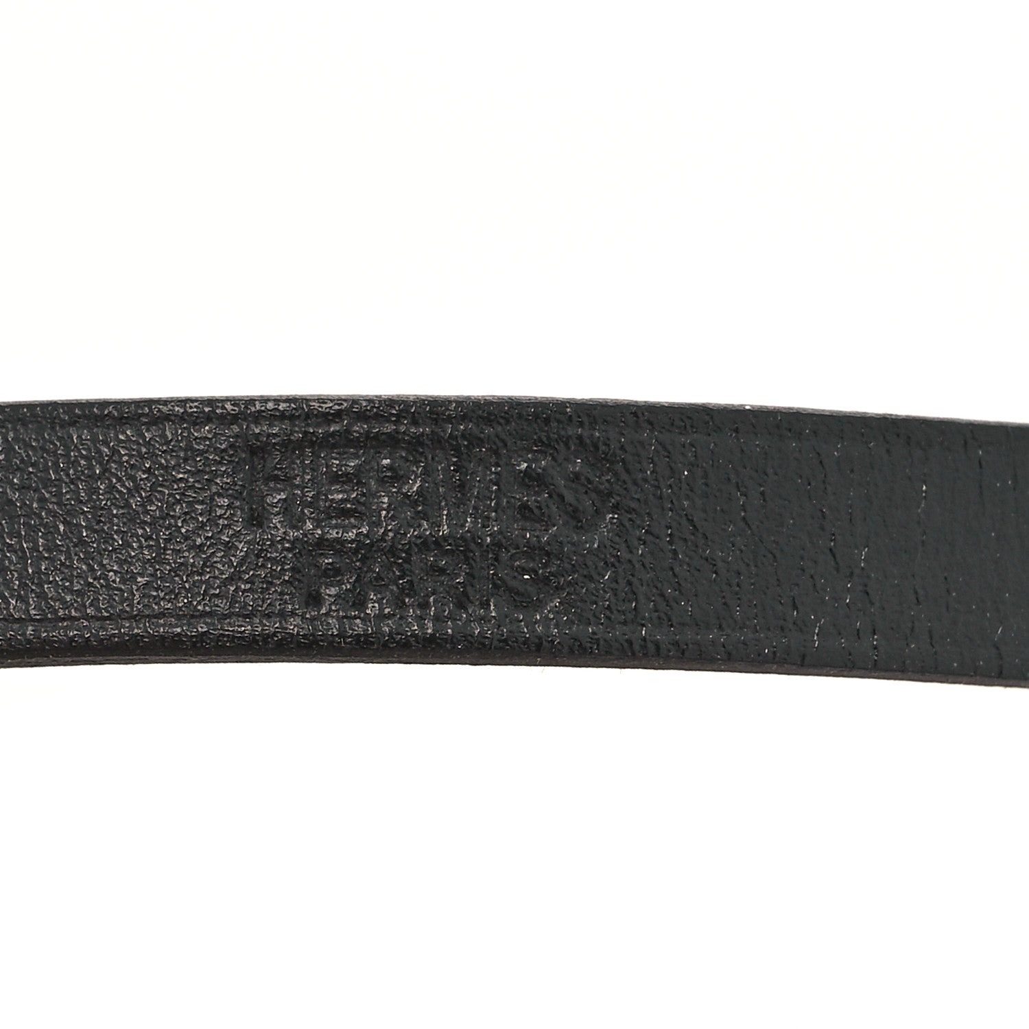 Hermes Chamonix Hapi 3 MM Triple Tour Wrap Bracelet Black 4 of 7