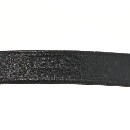 Hermes Chamonix Hapi 3 MM Triple Tour Wrap Bracelet Black 4 of 7
