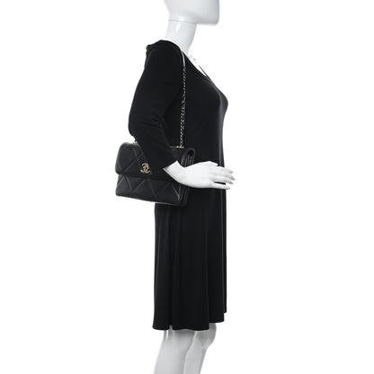 Chanel Lambskin Quilted Medium Trendy CC Flap Black 2 of 10