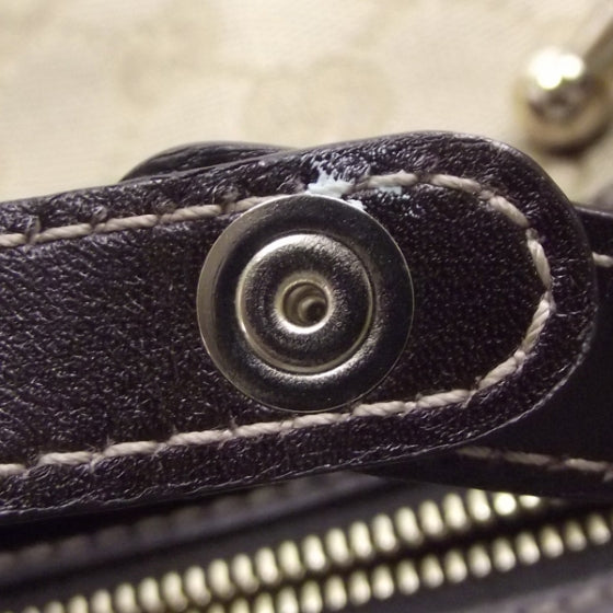 Monogram Shoulder Bag Ebony
