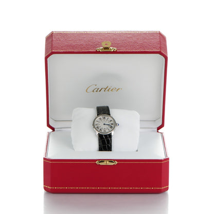 Cartier Stainless Steel Alligator 29mm Ronde Solo Quartz Watch 9 of 9