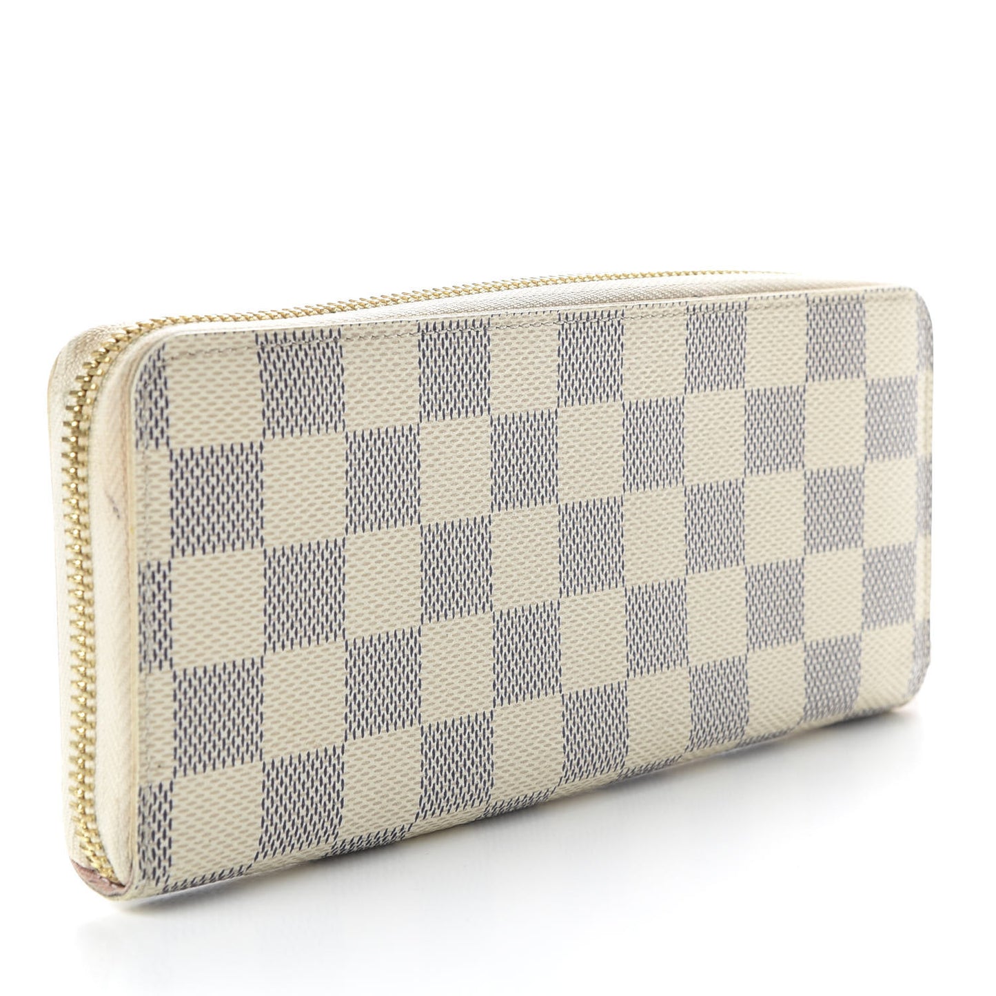 Damier Azur Clemence Wallet Rose Ballerine