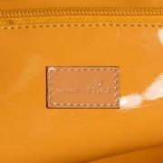 Nylon Patent Zucca Large Chef Shopper Tote Tobacco