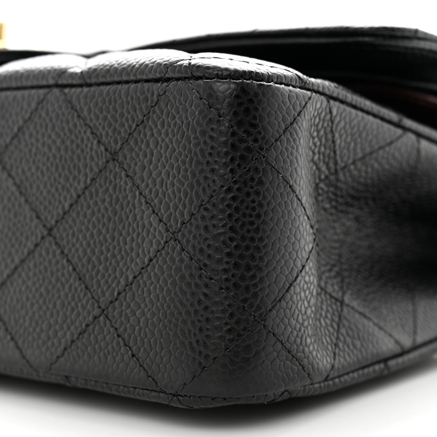 Chanel Caviar Quilted Medium Double Flap Black 10 of 11