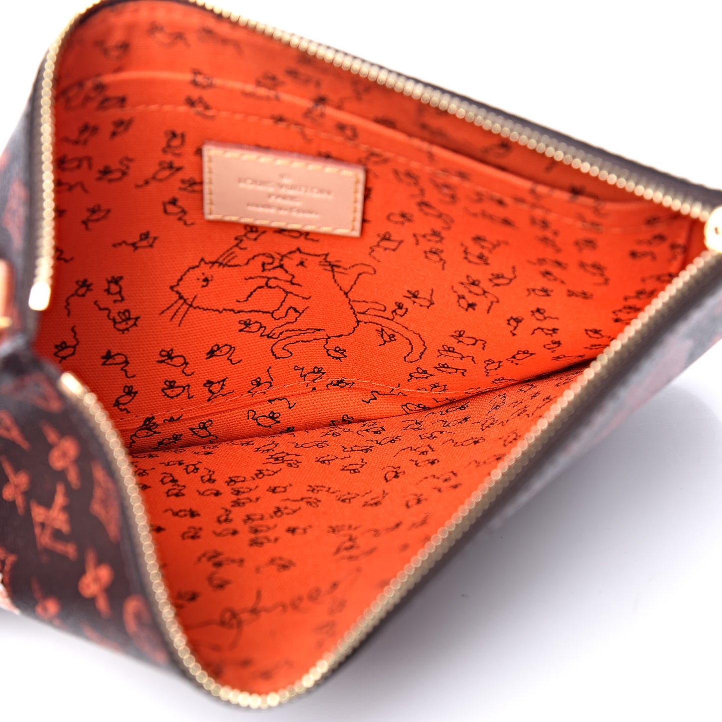 Catogram Neverfull MM GM Pochette Marron