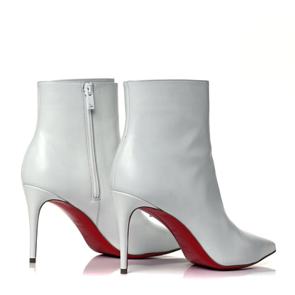 Christian Louboutin Calfskin So Kate Booty 85 Ankle Boots 39.5 White 5 of 8