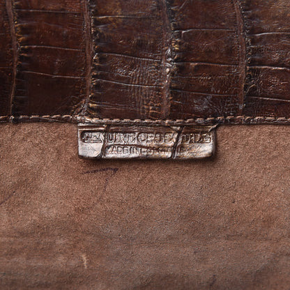 Nancy Gonzalez Crocodile Tote Brown 7 of 18