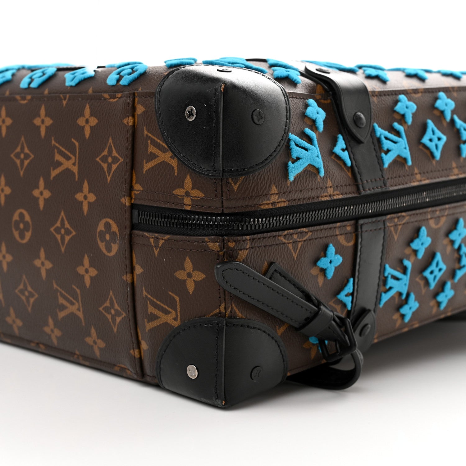Louis Vuitton Monogram Tuffetage Soft Trunk Backpack PM Turquoise 10 of 11