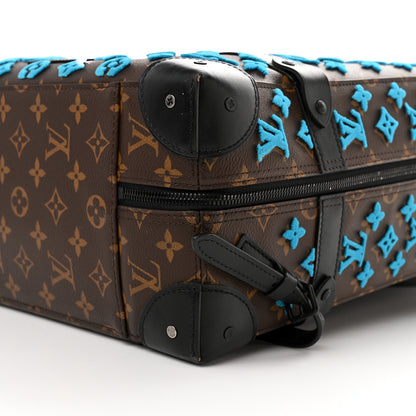Louis Vuitton Monogram Tuffetage Soft Trunk Backpack PM Turquoise 10 of 11