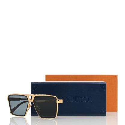 Louis Vuitton Metal 1.1 Evidence Z1584U Sunglasses Gold 8 of 8
