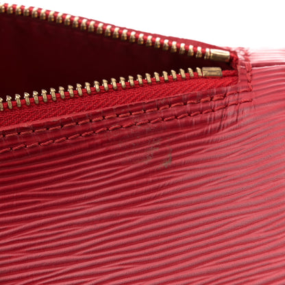Louis Vuitton Epi Speedy 30 Castillan Red 11 of 15
