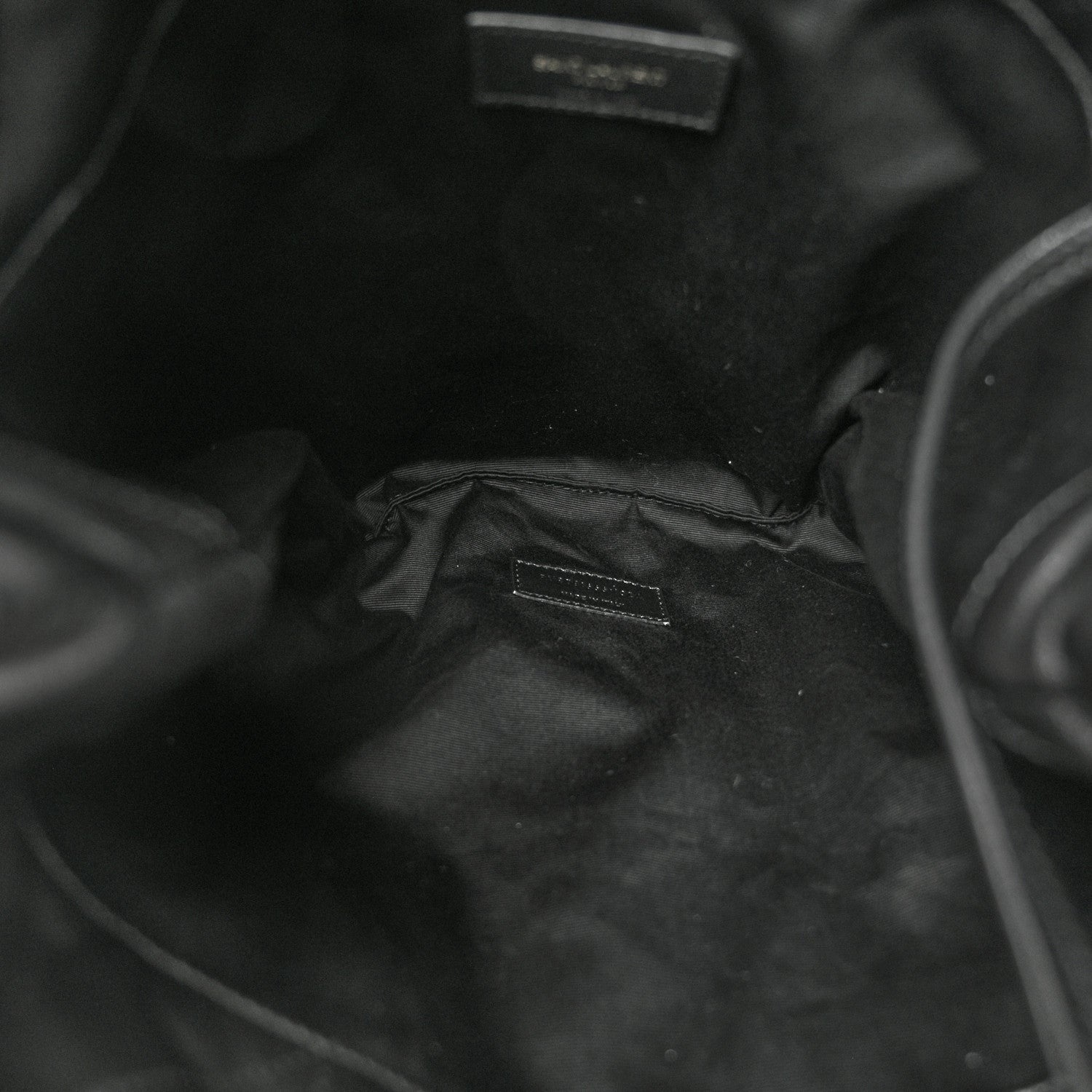 Saint Laurent Lambskin Matelasse Monogram Medium Jamie 4.3 Pochon Black 6 of 12