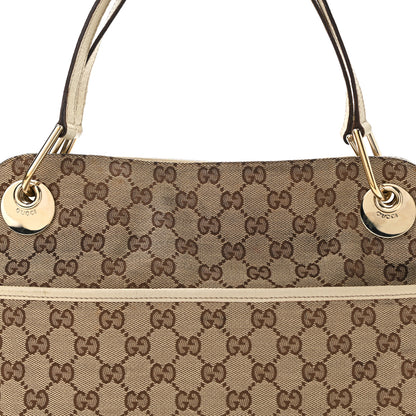 Gucci Monogram Medium Eclipse Shoulder Bag Off White 7 of 10