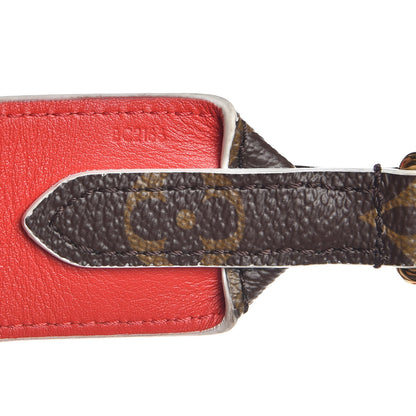 Louis Vuitton Monogram Bandouliere Shoulder Strap Red 4 of 6