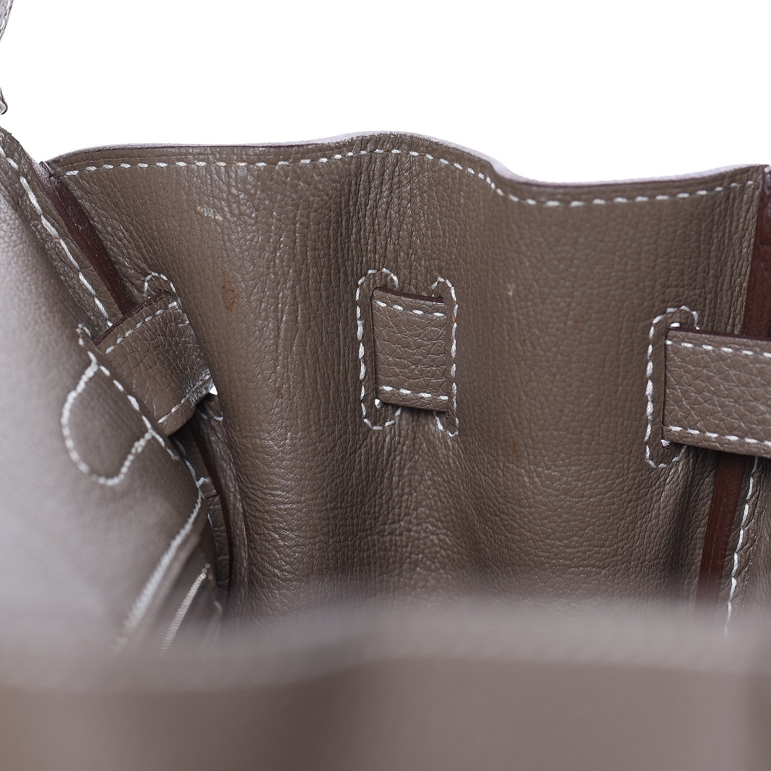 Hermes Togo Birkin 30 Etoupe 17 of 32