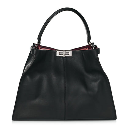 Fendi Vitello Seta Century Large Peekaboo X-Lite 1 of 7
