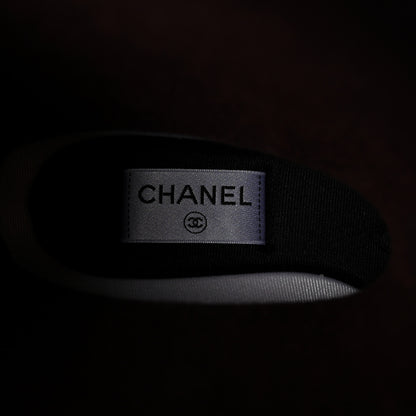 Chanel Caoutchouk CC High Boots 38 Black 8 of 9