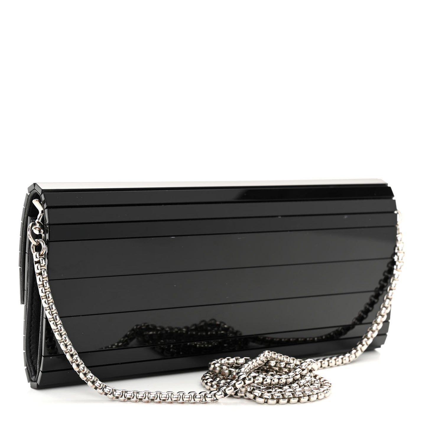 Acrylic Sweetie Clutch Black