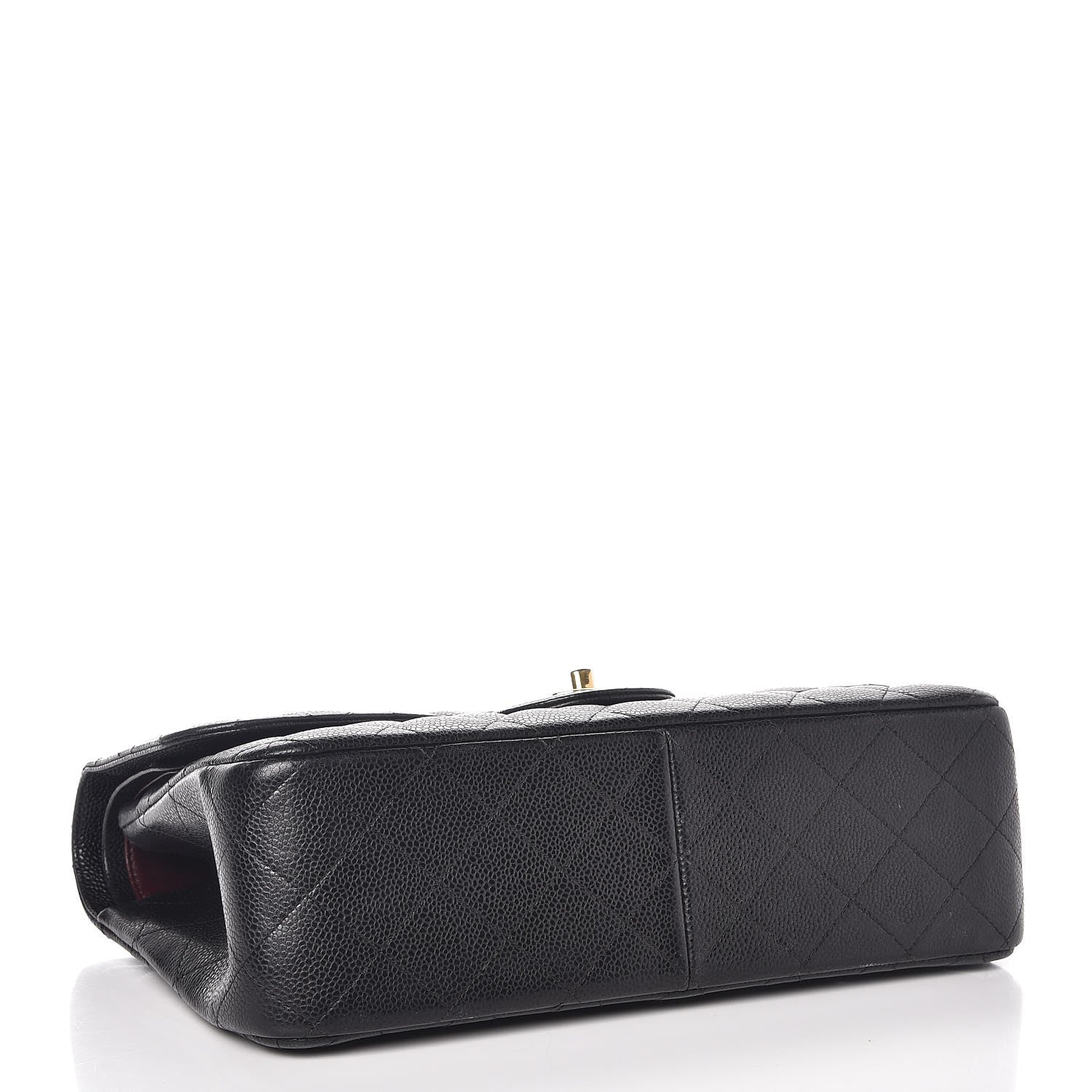 Chanel Caviar Quilted Jumbo Double Flap Black 5 of 13