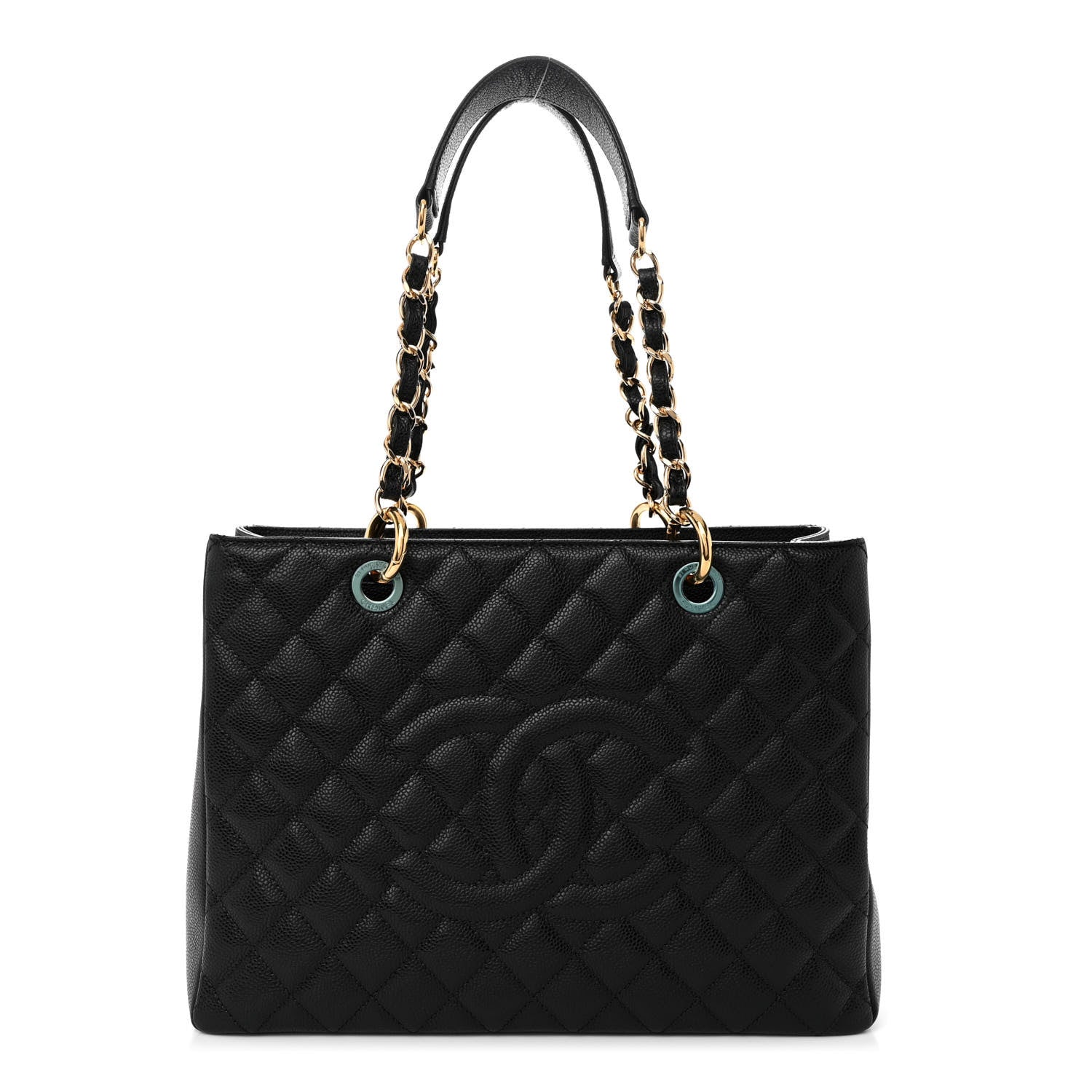 Chanel Caviar Quilted Grand Shopping Tote GST Black 1 of 11