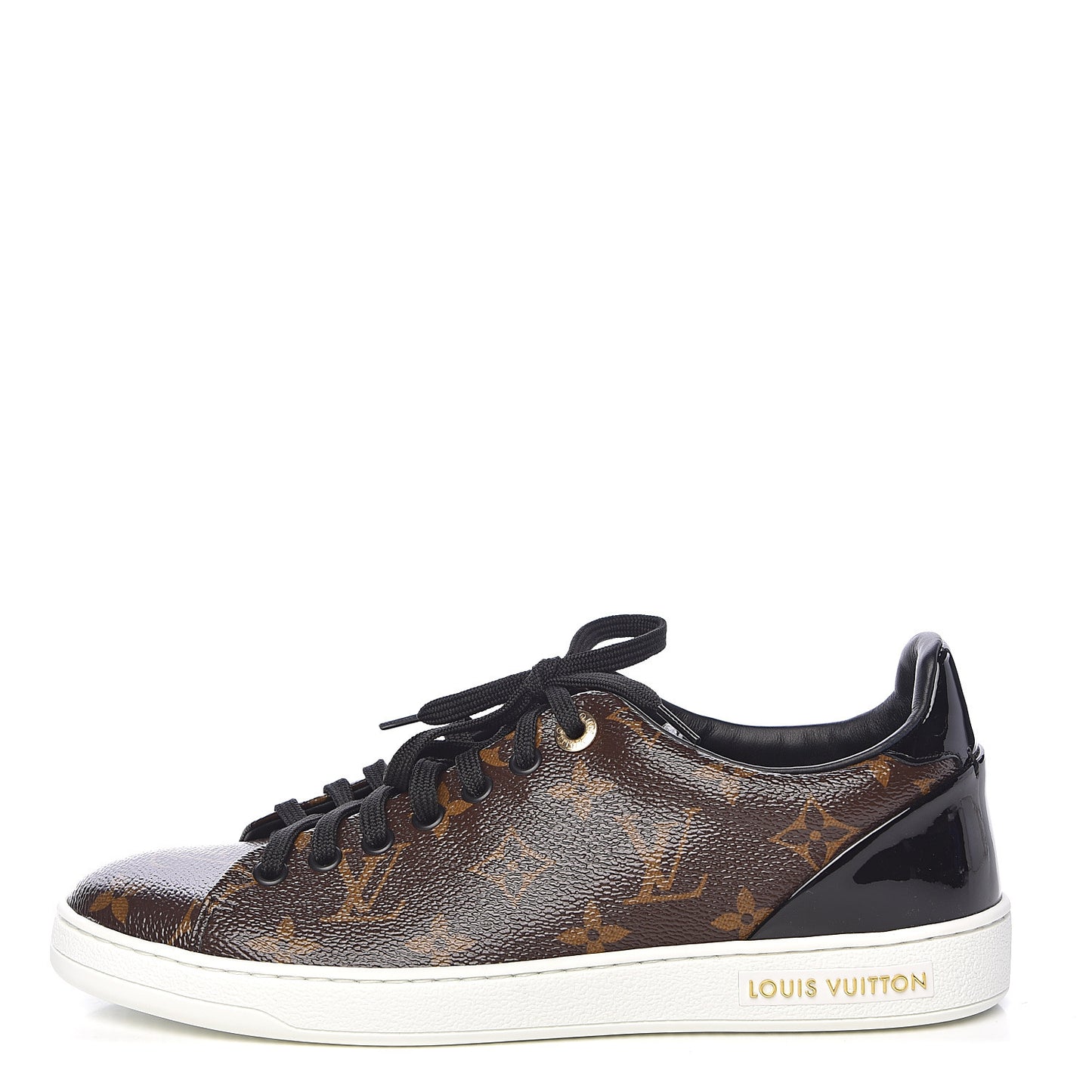 Patent Monogram Frontrow Sneakers 38