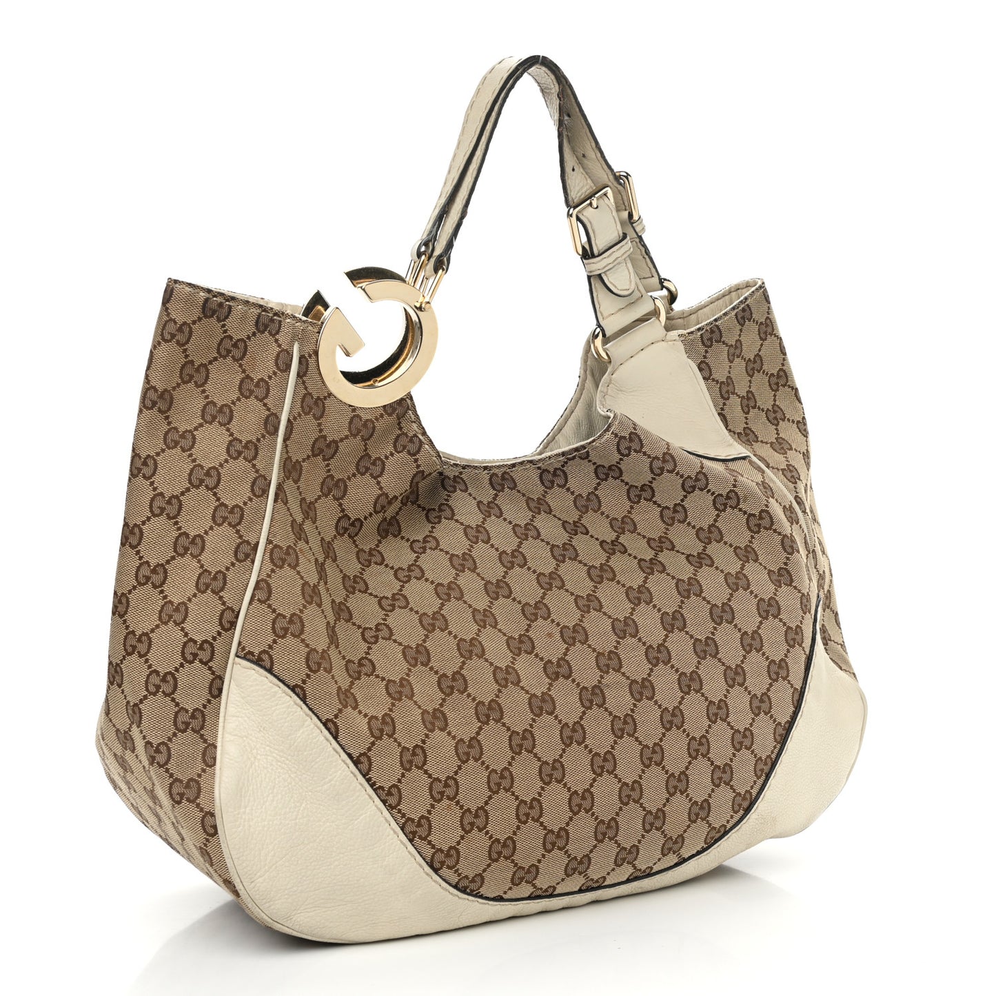 Monogram Charlotte Tote Off White